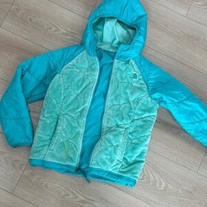 The North Face Kids Teal Puffer Jacket